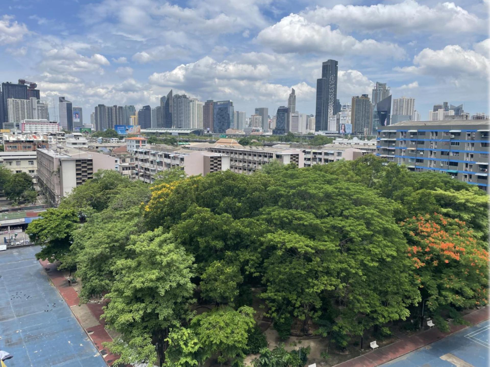 Apartment A4 Dindaeng Bangkok Buitenkant foto
